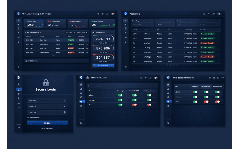 OTP Management Software
